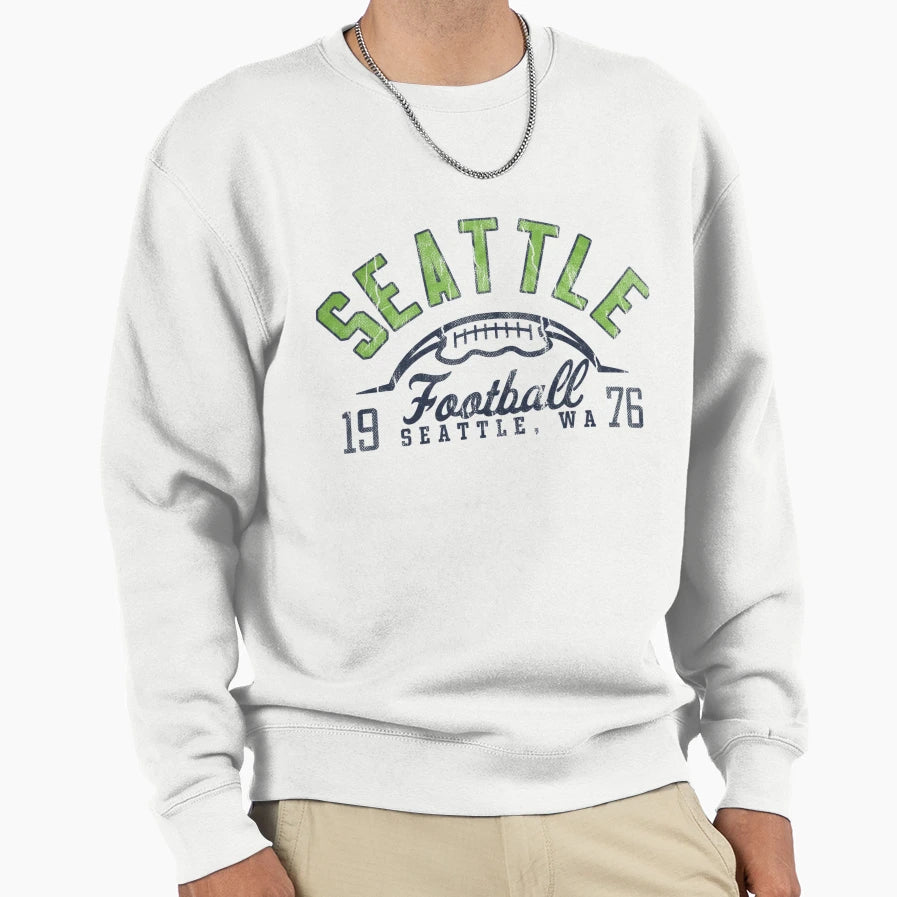 Seattle Seahawks Sweatshirt - Minimalist Print Men Women - T-Shirt, Sweatshirt, Hoodie