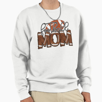 American Football Mom Leopard Cheetah Sweatshirt - Graphic Print Men Women - T-Shirt, Sweatshirt, Hoodie