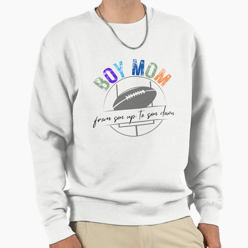 Mom Football Sweatshirt - Aesthetic Graphic for Adults - T-Shirt, Sweatshirt, Hoodie