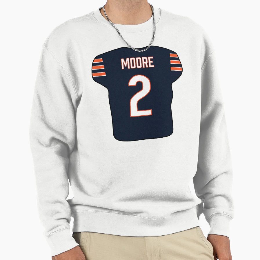 Dj Moore Jersey Sweatshirt - Fun Novelty Design for Adults - T-Shirt, Sweatshirt, Hoodie
