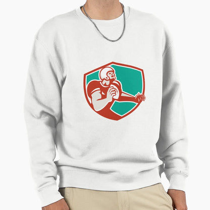 American Football Player Angry Sweatshirt - Casual Everyday Wear Unisex - T-Shirt, Sweatshirt, Hoodie