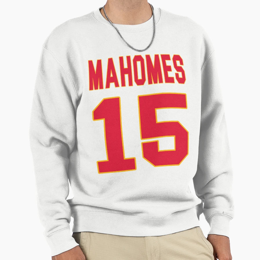 Mahomes Sweatshirt - Graphic Print Unisex - T-Shirt, Sweatshirt, Hoodie