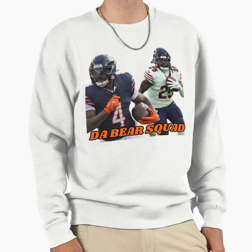 Chicago Bear Squad Sweatshirt - Custom Art Print Unisex - T-Shirt, Sweatshirt, Hoodie