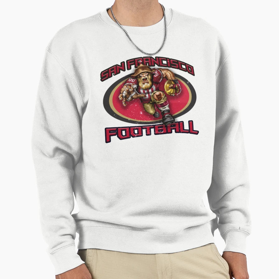 San Francisco Football Detroit Sweatshirt - Aesthetic Graphic for Adults - T-Shirt, Sweatshirt, Hoodie