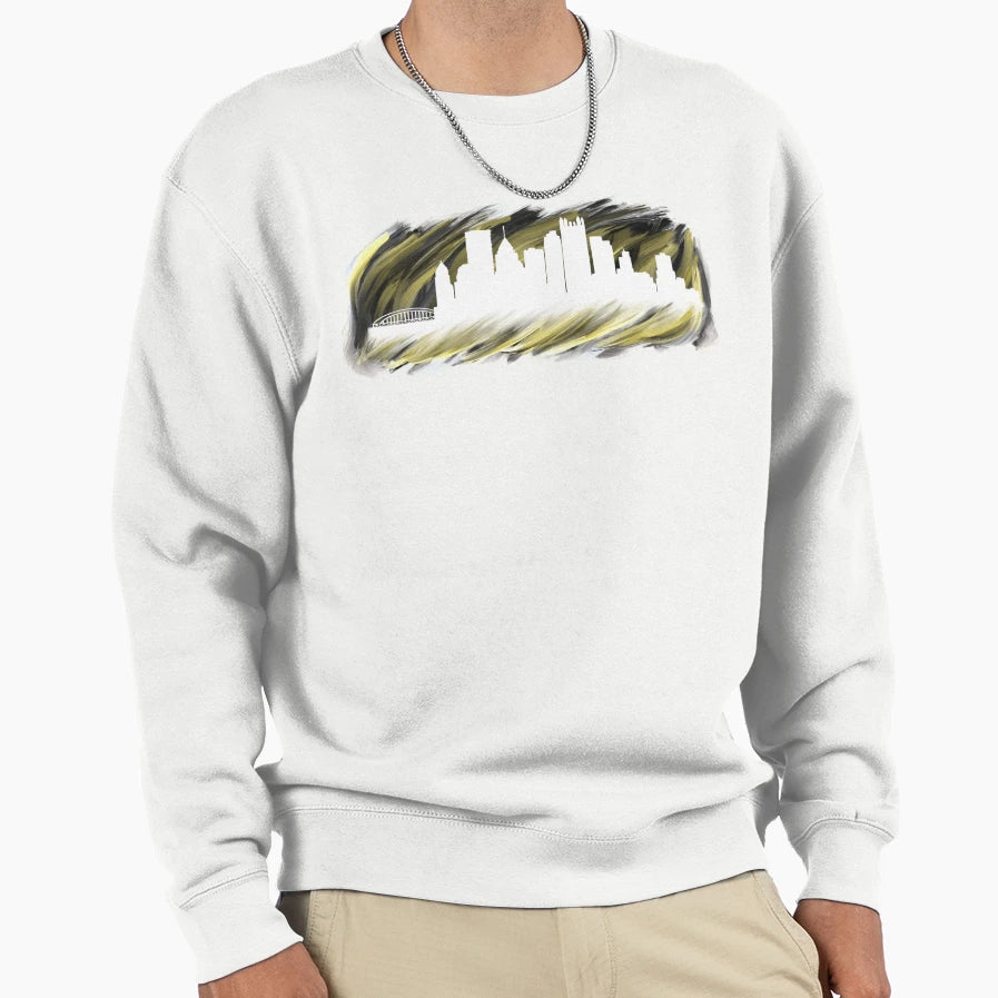 Pittsburgh Skyline Sweatshirt - Streetwear Style Unisex - T-Shirt, Sweatshirt, Hoodie