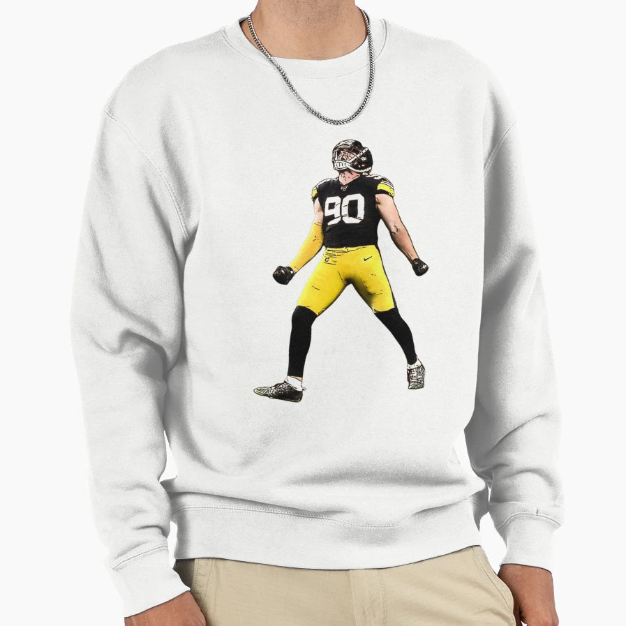 Tj Watt Celebration Sweatshirt - Aesthetic Graphic Men Women - T-Shirt, Sweatshirt, Hoodie