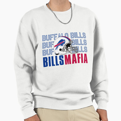 Buffalo Bills Art Sweatshirt - Graphic Print Men Women - T-Shirt, Sweatshirt, Hoodie