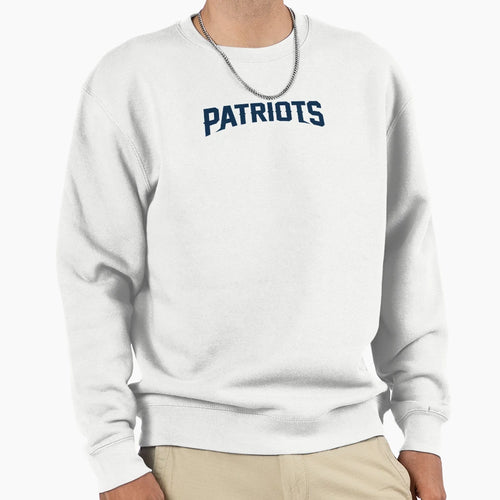 Patriots Wordmark Sweatshirt - Novelty Apparel Unisex - T-Shirt, Sweatshirt, Hoodie