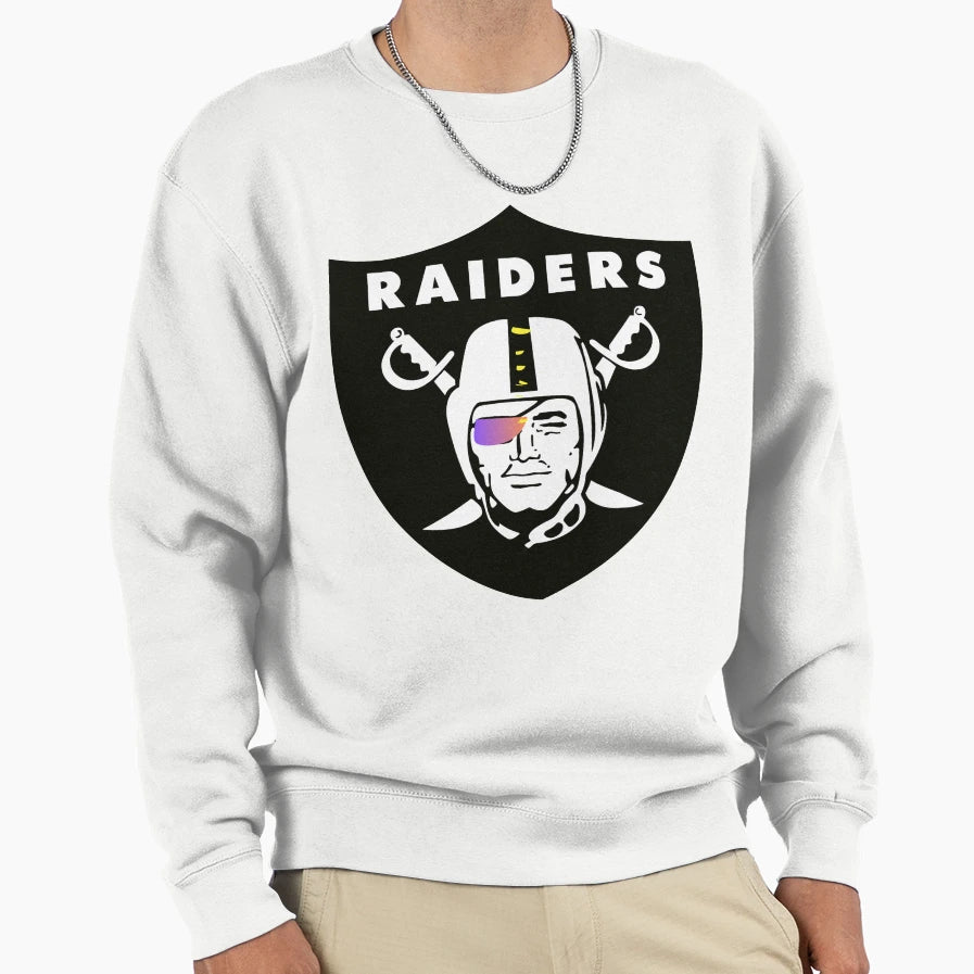 Raiders Sweatshirt - Graphic Print for Adults - T-Shirt, Sweatshirt, Hoodie