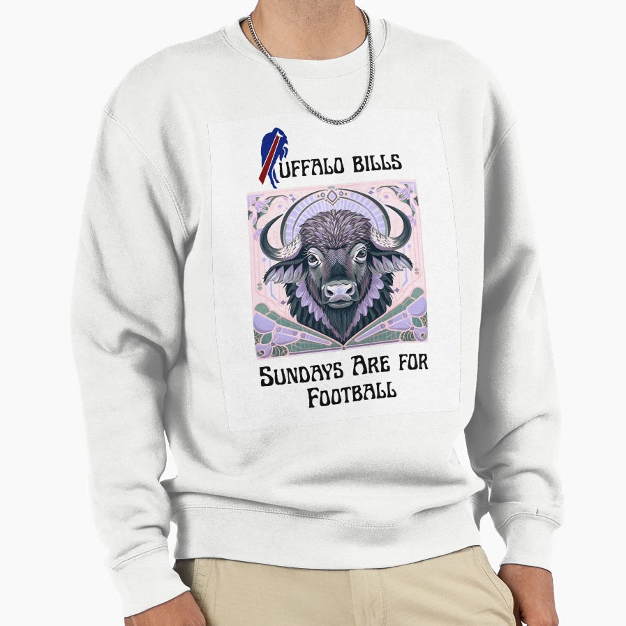 Sundays Are Football Sweatshirt - Trendy Graphic for Adults - T-Shirt, Sweatshirt, Hoodie