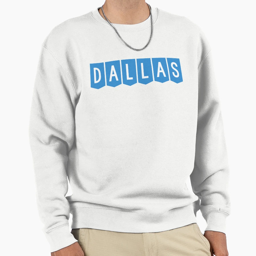 Dallas Tx Sweatshirt - Casual Everyday Wear for Adults - T-Shirt, Sweatshirt, Hoodie