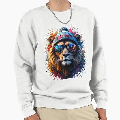 Detroit Sweatshirt - Minimalist Print Men Women - T-Shirt, Sweatshirt, Hoodie