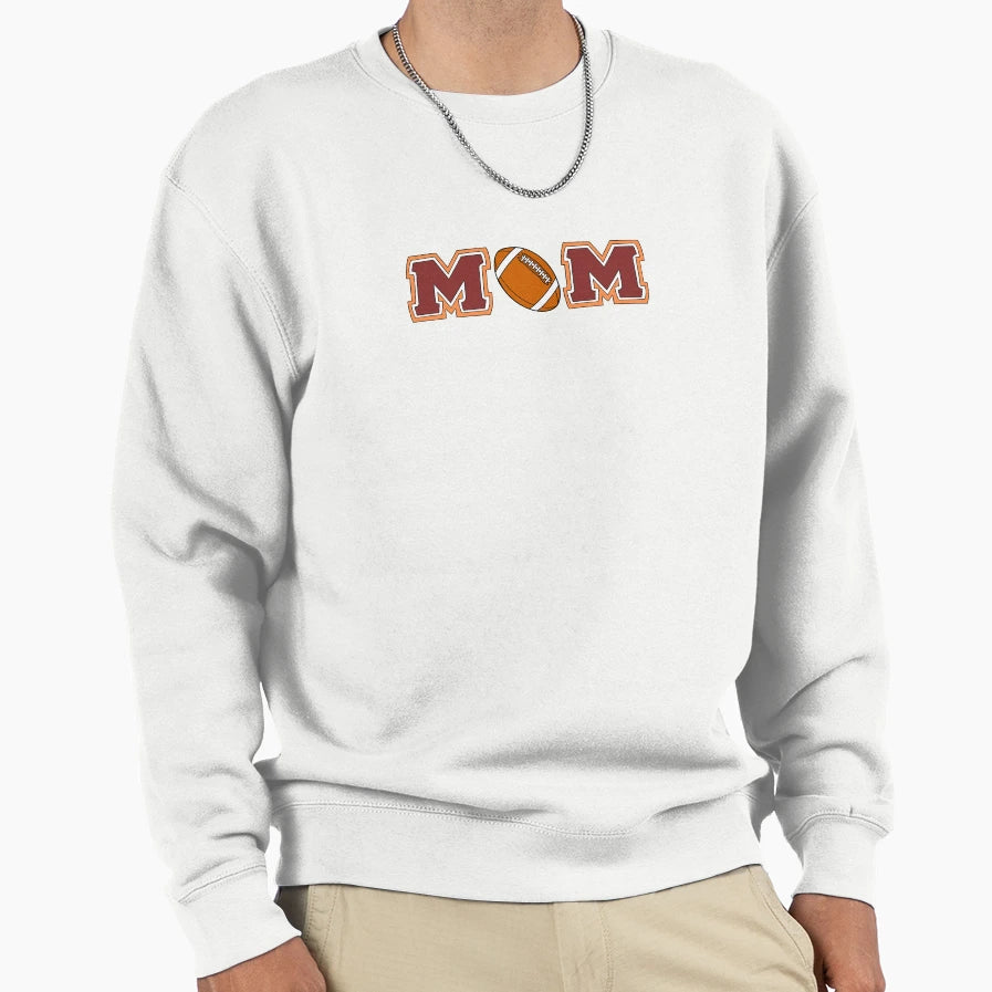 Mc Football Mom Sweatshirt - Trendy Graphic Men Women - T-Shirt, Sweatshirt, Hoodie