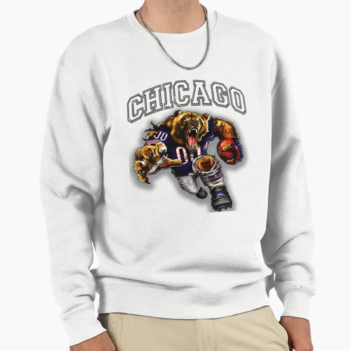 Football Chicago 1 Sweatshirt - Custom Art Print Men Women - T-Shirt, Sweatshirt, Hoodie