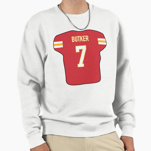 Harrison Butker Jersey Sweatshirt - Fun Novelty Design for Adults - T-Shirt, Sweatshirt, Hoodie