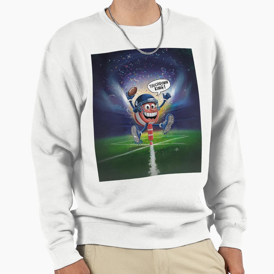 Headline News End Zone Hero Sweatshirt - Streetwear Style Men Women - T-Shirt, Sweatshirt, Hoodie