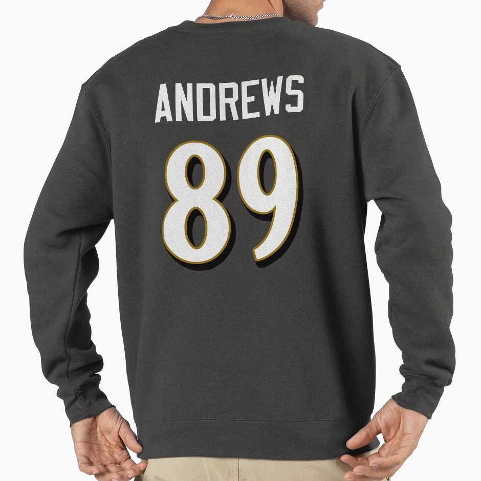 Mark Andrews 89 Ravens Sweatshirt - Casual Everyday Wear for Adults - T-Shirt, Sweatshirt, Hoodie