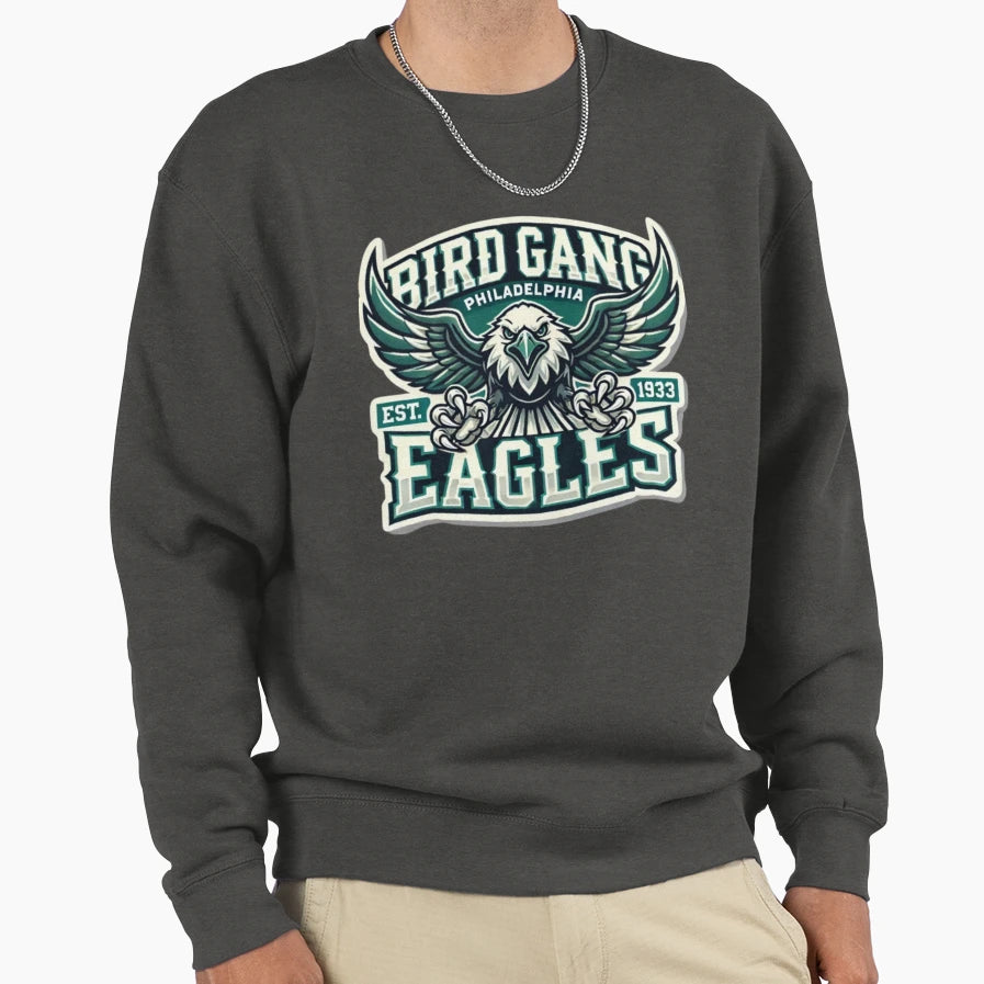 Wings Unity Bird Gang Anthem Sweatshirt - Graphic Print Unisex - T-Shirt, Sweatshirt, Hoodie