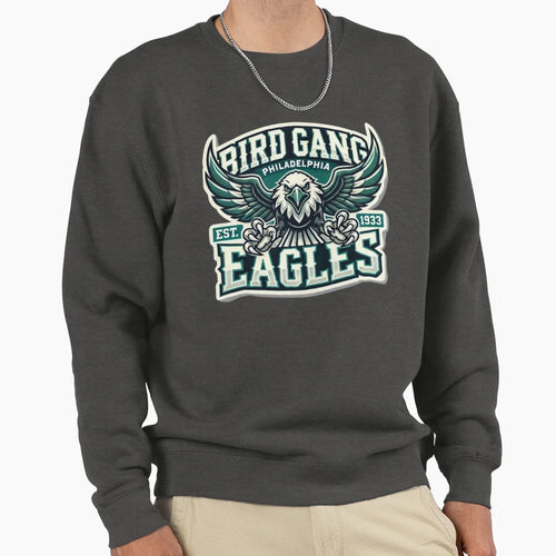 Wings Unity Bird Gang Anthem Sweatshirt - Graphic Print Unisex - T-Shirt, Sweatshirt, Hoodie