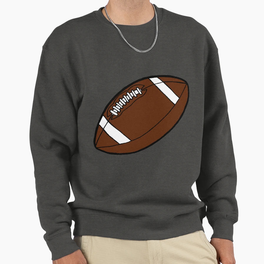 Football Sweatshirt - Fun Novelty Design Unisex - T-Shirt, Sweatshirt, Hoodie