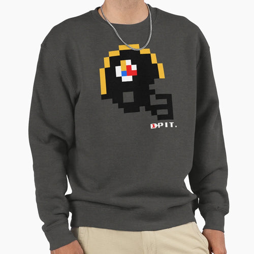 Pitts Helmet Tecmo Bowl Sweatshirt - Streetwear Style Unisex - T-Shirt, Sweatshirt, Hoodie
