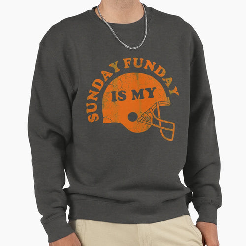 Sunday Is My Funday Football Sweatshirt - Custom Art Print for Adults - T-Shirt, Sweatshirt, Hoodie