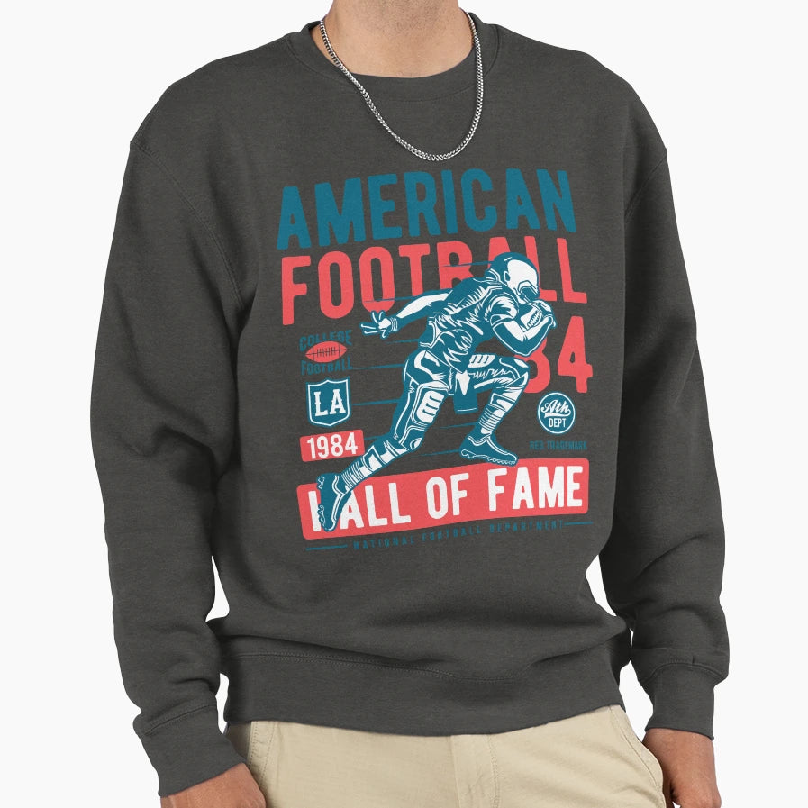 Football Sweatshirt - Novelty Apparel for Adults - T-Shirt, Sweatshirt, Hoodie
