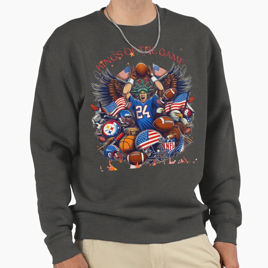 Kings Sweatshirt - Novelty Apparel for Adults - T-Shirt, Sweatshirt, Hoodie