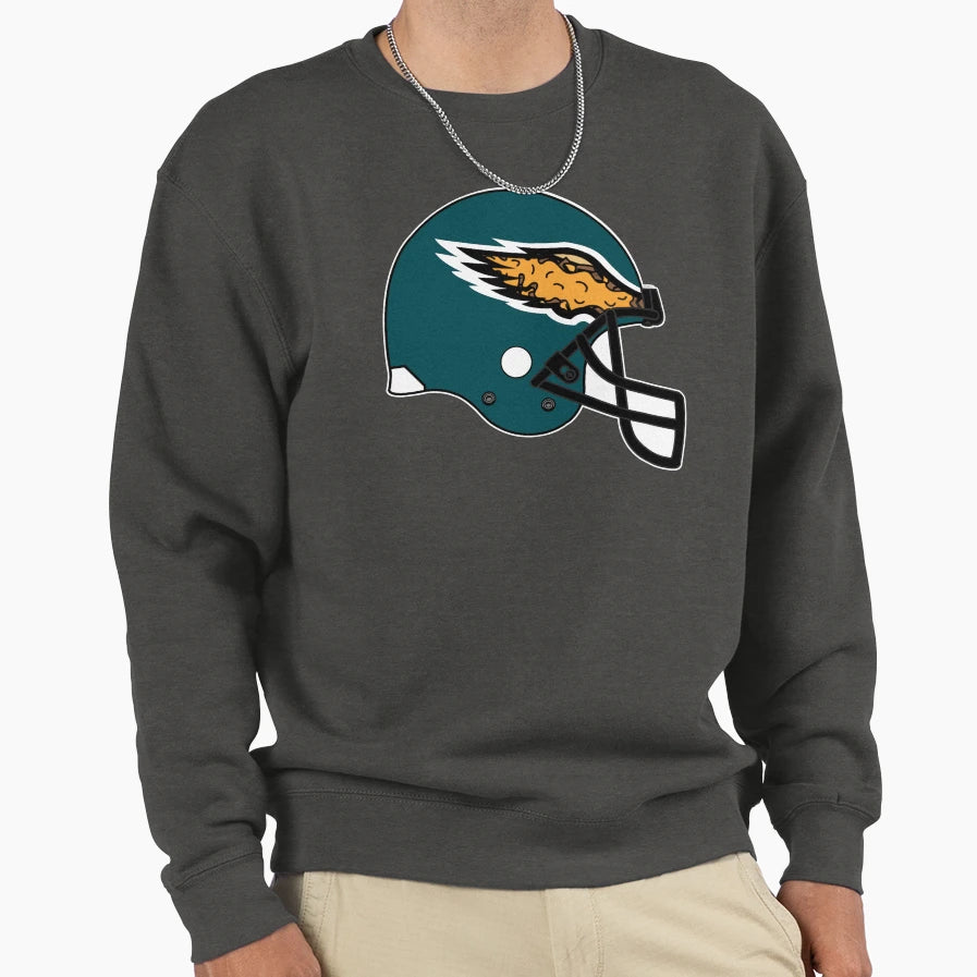 Philadelphia Cheesesteaks Helmet Sweatshirt - Unique Graphic Unisex - T-Shirt, Sweatshirt, Hoodie