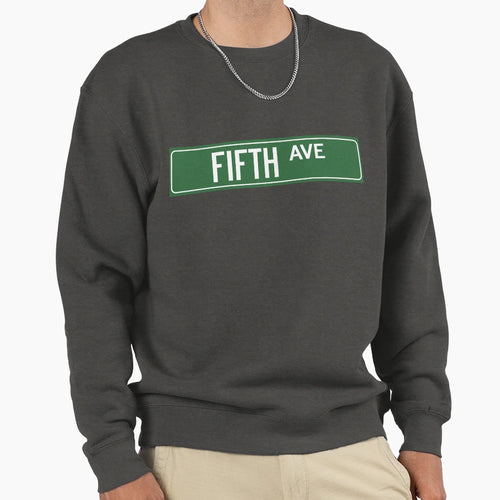 Fifth Ave Nyc Sweatshirt - Graphic Print for Adults - T-Shirt, Sweatshirt, Hoodie