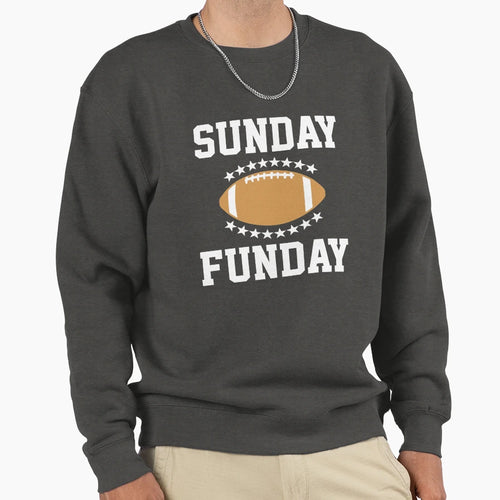 Sunday Funday Football Sweatshirt - Streetwear Style Unisex - T-Shirt, Sweatshirt, Hoodie