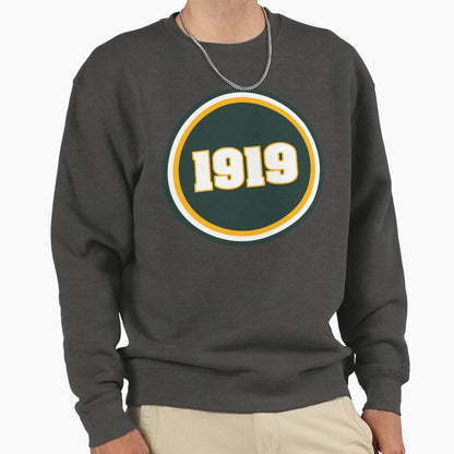1919 Patch Sweatshirt - Trendy Graphic for Adults - T-Shirt, Sweatshirt, Hoodie