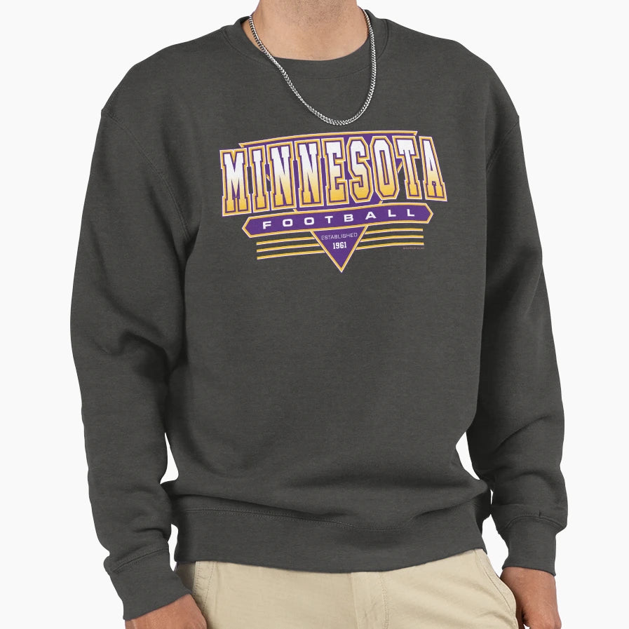 Minnesota Football Vikings Inspired Sweatshirt - Graphic Print for Adults - T-Shirt, Sweatshirt, Hoodie