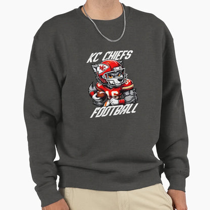 Kc Chiefs Football Sweatshirt - Fun Novelty Design Men Women - T-Shirt, Sweatshirt, Hoodie
