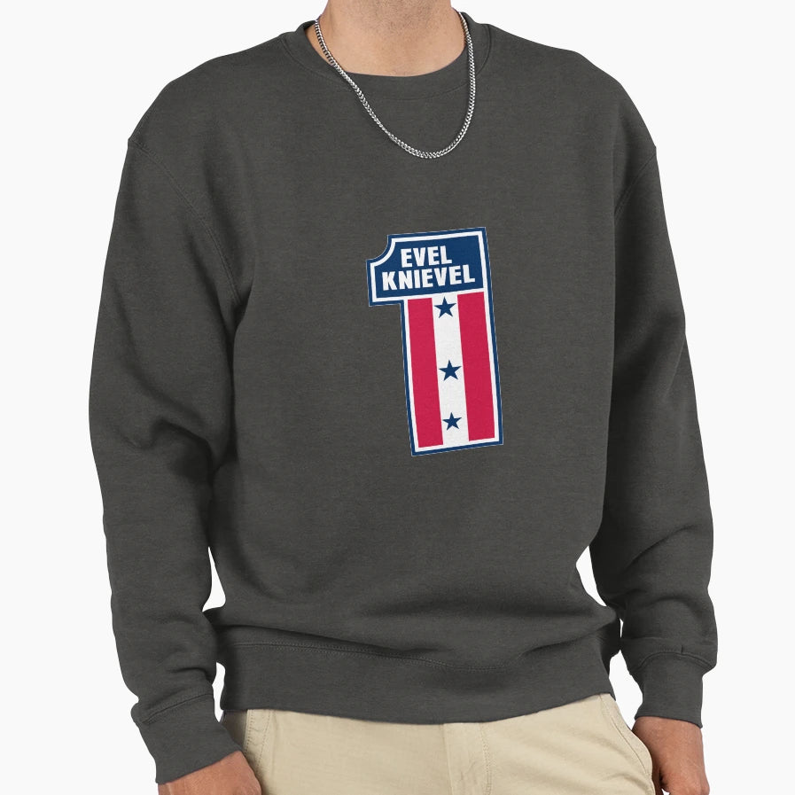 Number 1 Sweatshirt - Trendy Graphic for Adults - T-Shirt, Sweatshirt, Hoodie