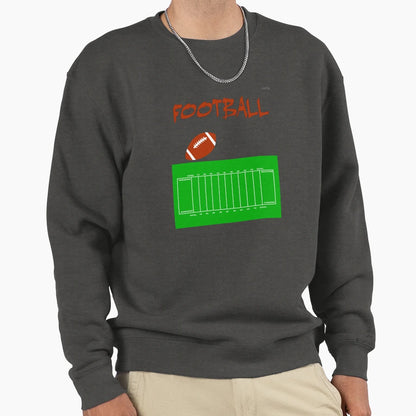 Football 2 Sweatshirt - Minimalist Print for Adults - T-Shirt, Sweatshirt, Hoodie