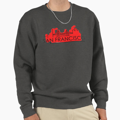 San Francisco Sweatshirt - Graphic Print Men Women - T-Shirt, Sweatshirt, Hoodie