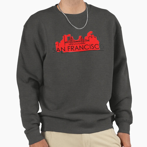 San Francisco Sweatshirt - Graphic Print Men Women - T-Shirt, Sweatshirt, Hoodie