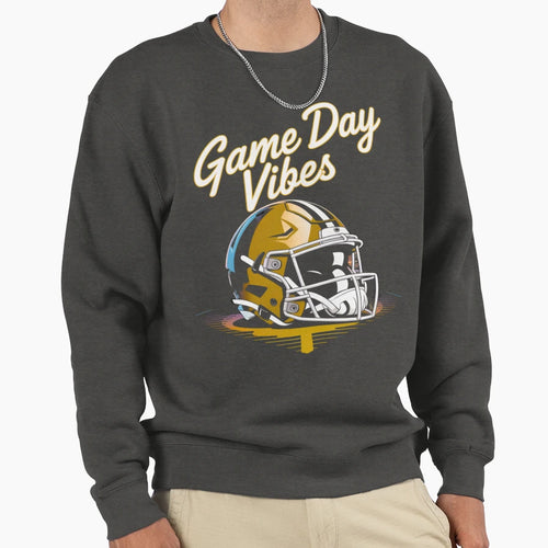 Game Day Vibes Football Sweatshirt - Streetwear Style Unisex - T-Shirt, Sweatshirt, Hoodie