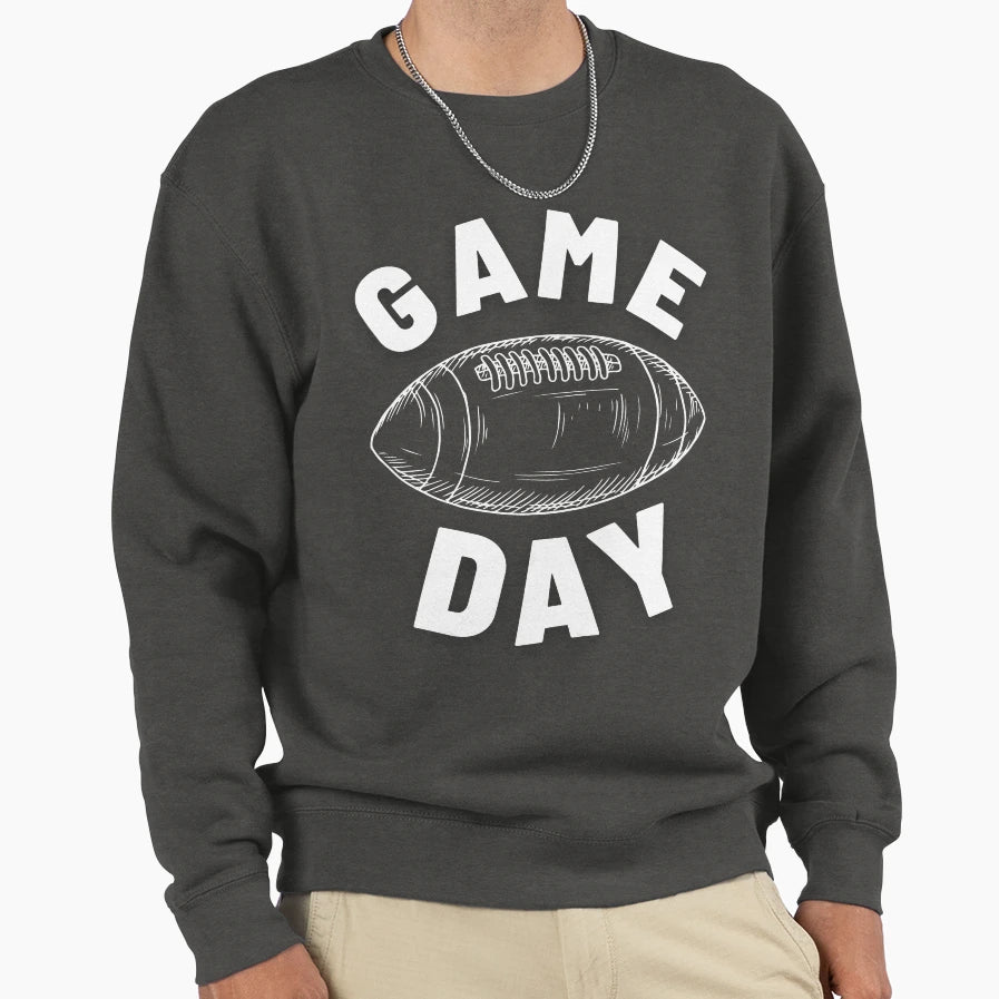 Game Day Football Sweatshirt - Novelty Apparel Men Women - T-Shirt, Sweatshirt, Hoodie