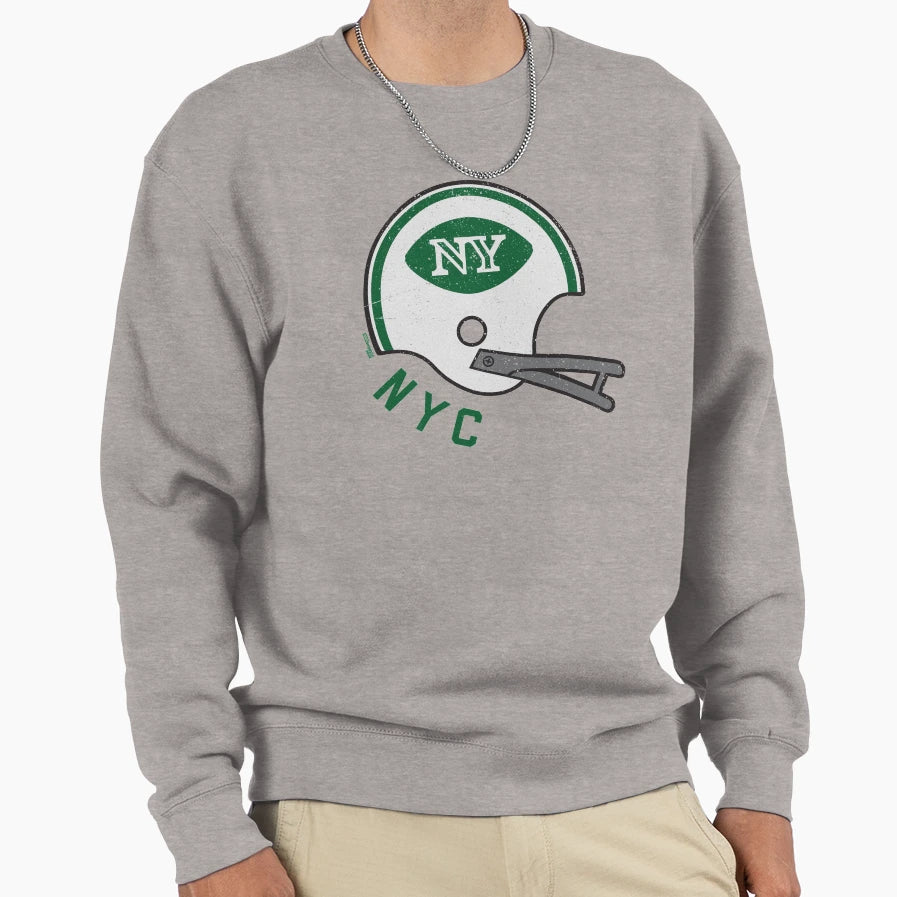 Nyc Damgoodgame Jets Ny Lid Sweatshirt - Novelty Apparel Men Women - T-Shirt, Sweatshirt, Hoodie
