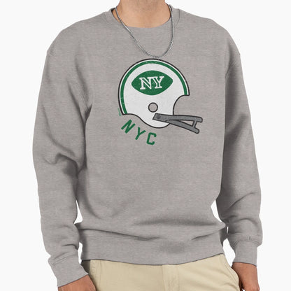 Nyc Damgoodgame Jets Ny Lid Sweatshirt - Novelty Apparel Men Women - T-Shirt, Sweatshirt, Hoodie
