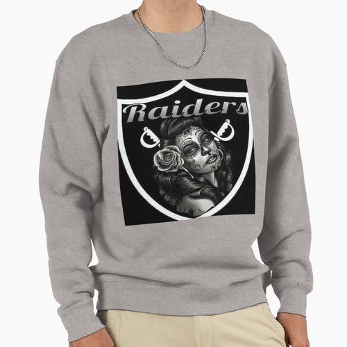 Raiders Sweatshirt - Graphic Print Unisex - T-Shirt, Sweatshirt, Hoodie