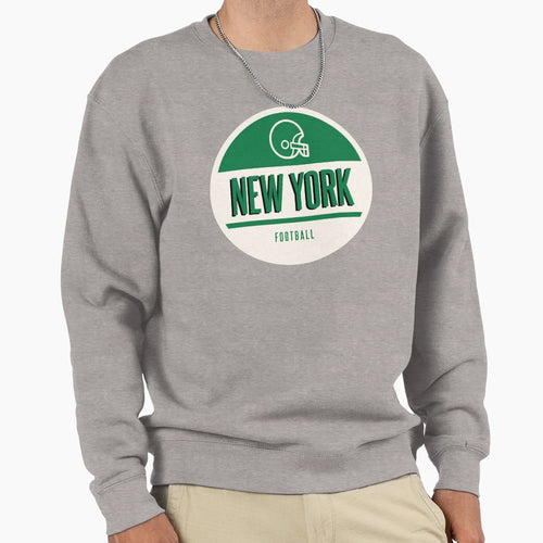 New York Football Sweatshirt - Aesthetic Graphic Men Women - T-Shirt, Sweatshirt, Hoodie