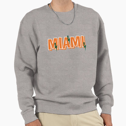 University Miami Sweatshirt - Casual Everyday Wear for Adults - T-Shirt, Sweatshirt, Hoodie