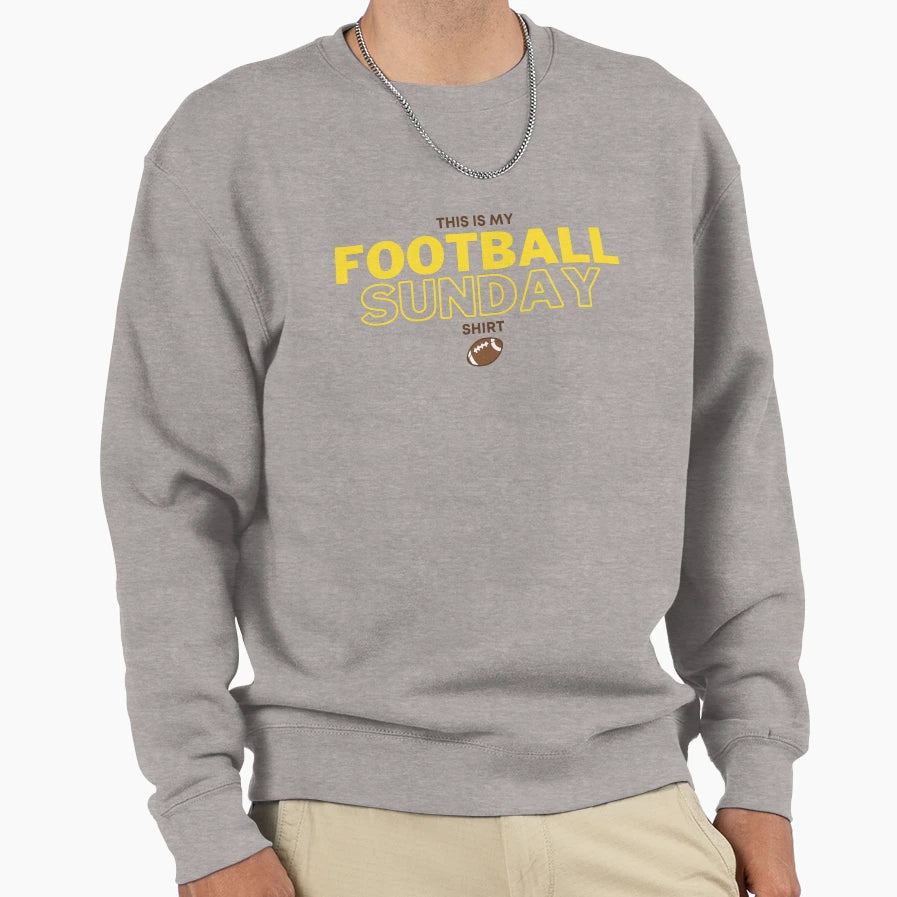 Football Sunday Sweatshirt - Graphic Print for Adults - T-Shirt, Sweatshirt, Hoodie