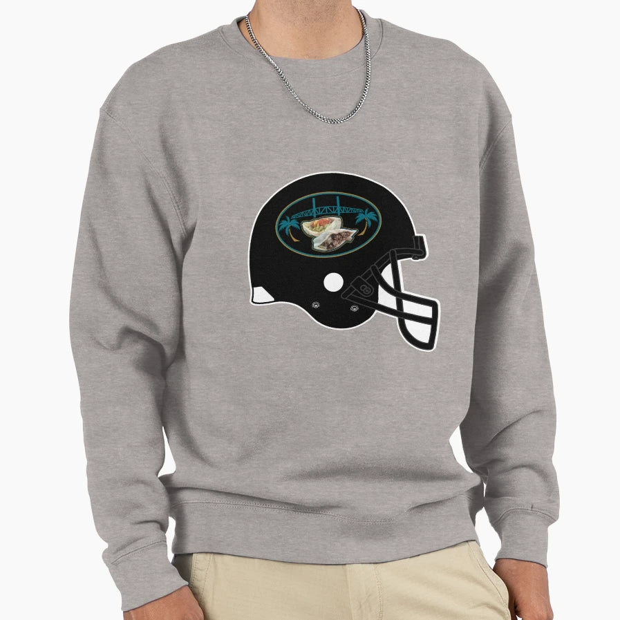 Jacksonville Pita Pockets Helmet Sweatshirt - Aesthetic Graphic Unisex - T-Shirt, Sweatshirt, Hoodie