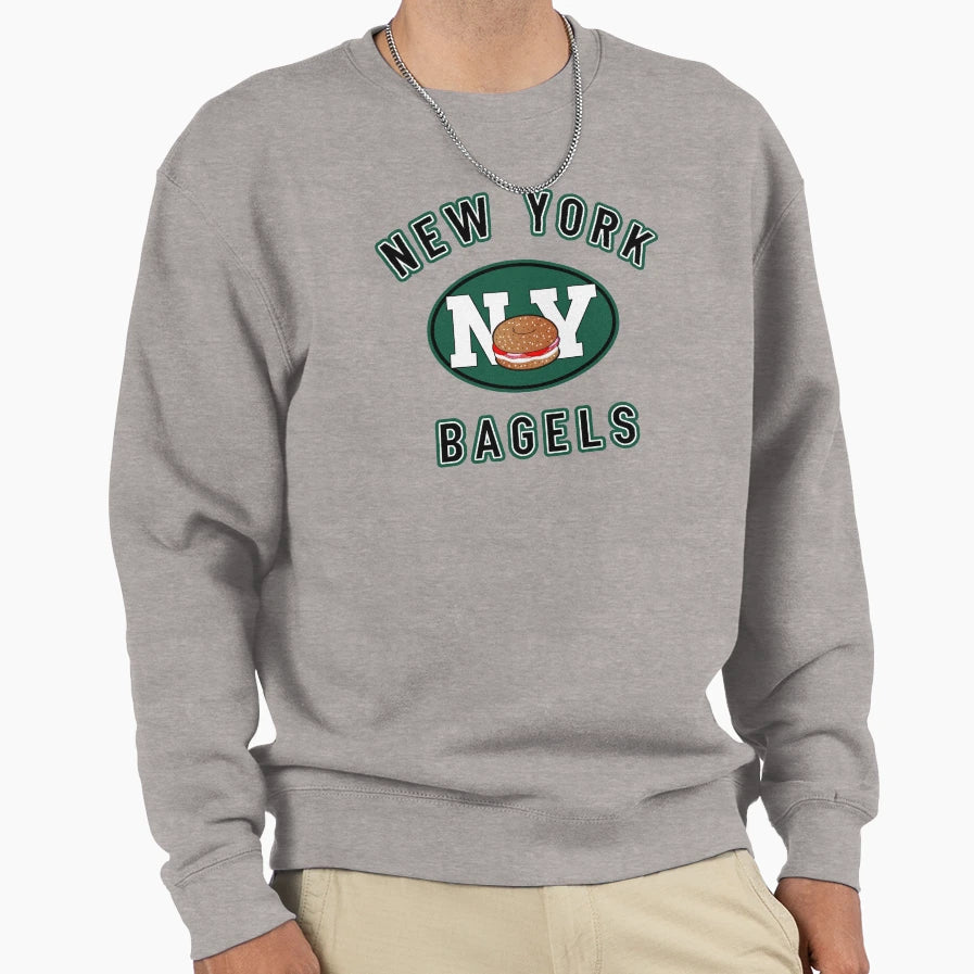 New York Bagels Sweatshirt - Graphic Print for Adults - T-Shirt, Sweatshirt, Hoodie