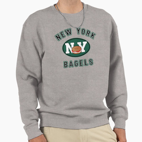 New York Bagels Sweatshirt - Graphic Print for Adults - T-Shirt, Sweatshirt, Hoodie