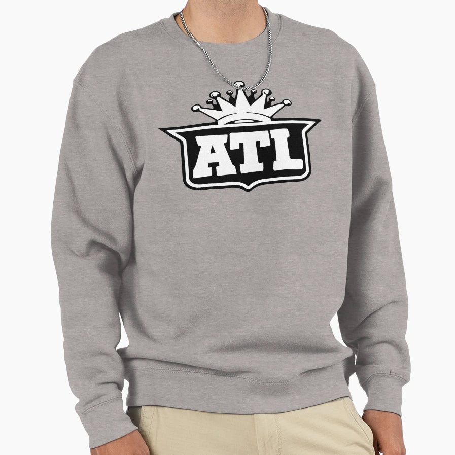 Atl Crown Sweatshirt - Minimalist Print Unisex - T-Shirt, Sweatshirt, Hoodie